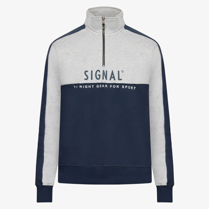 Signal - Signal - Malcolm halfzip | Sweatshirt Deep Marine