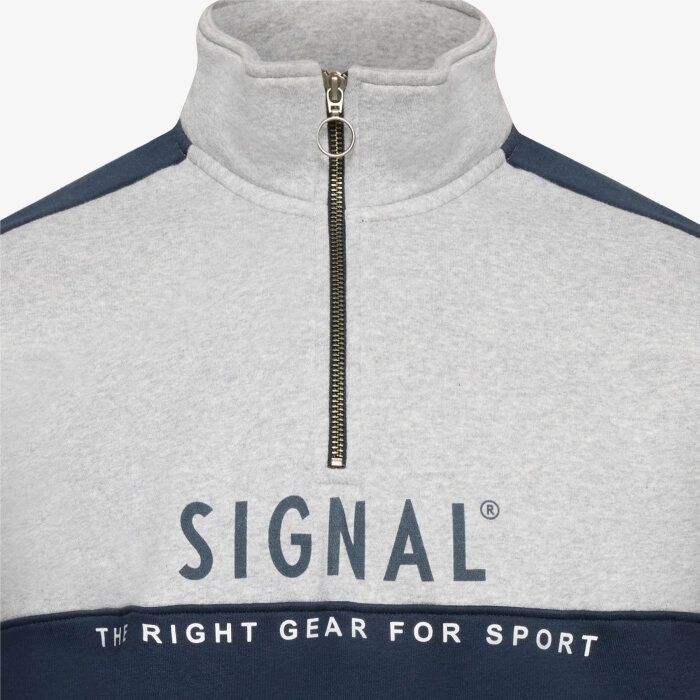 Signal - Signal - Malcolm halfzip | Sweatshirt Deep Marine