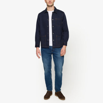Signal - Signal - Sean worker | Overshirt Deep Marine 