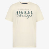 Signal - Signal - Pablo | T-shirt Ivory Cream Signal - Signal - Pablo | T-shirt Ivory Cream