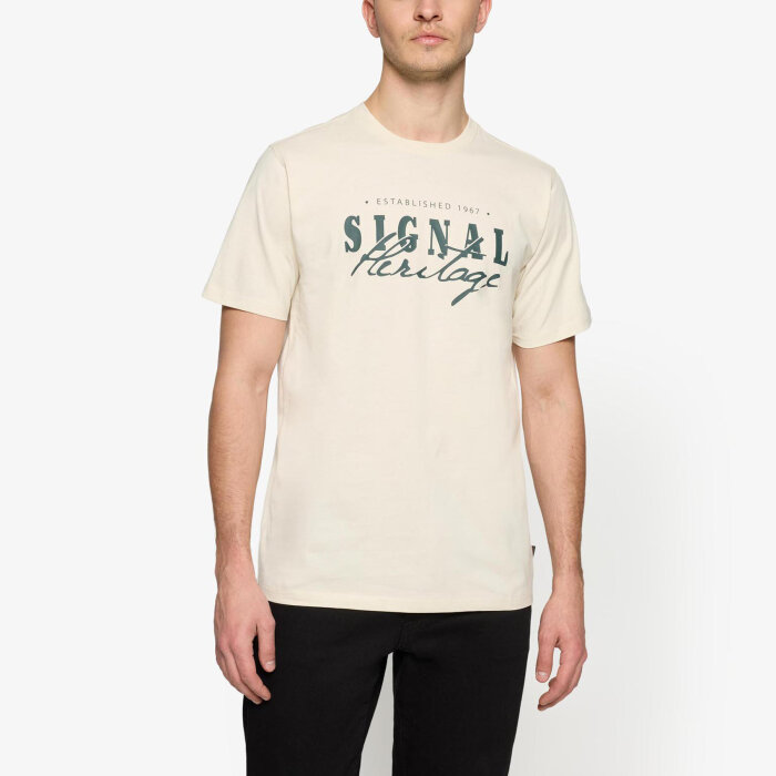 Signal - Signal - Pablo | T-shirt Ivory Cream