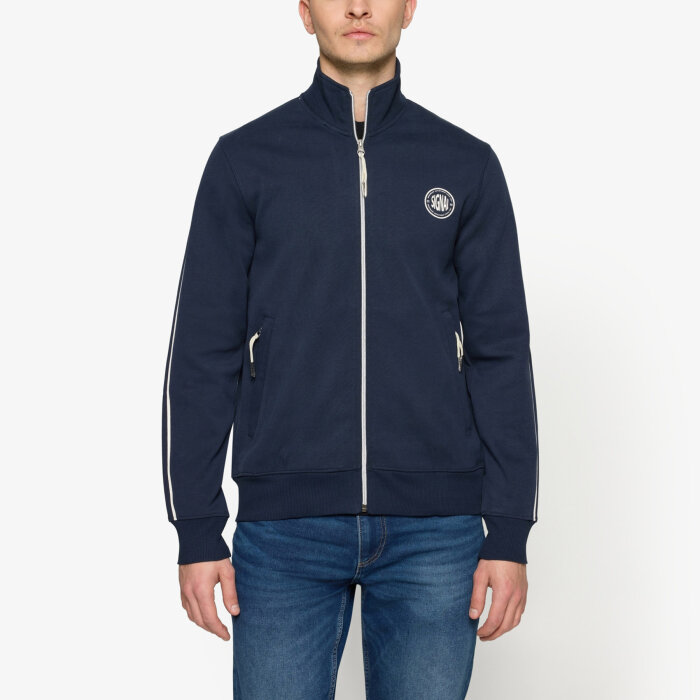 Signal - Signal - Matt zip sweat | Cardigan Deep Marine