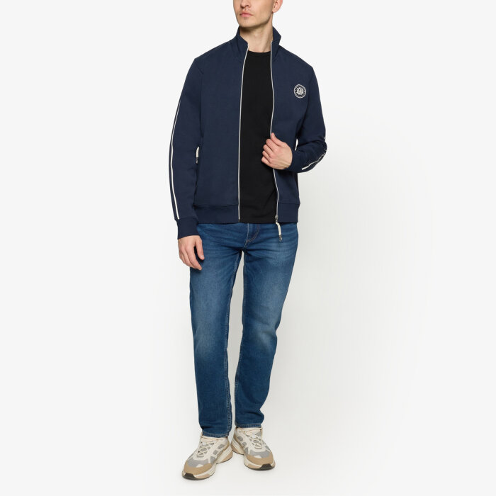 Signal - Signal - Matt zip sweat | Cardigan Deep Marine