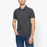 Signal - Signal - Nicky | Polo T-shirt Deep Grey Melange Signal - Signal - Nicky | Polo T-shirt Deep Grey Melange
