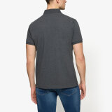 Signal - Signal - Nicky | Polo T-shirt Deep Grey Melange Signal - Signal - Nicky | Polo T-shirt Deep Grey Melange