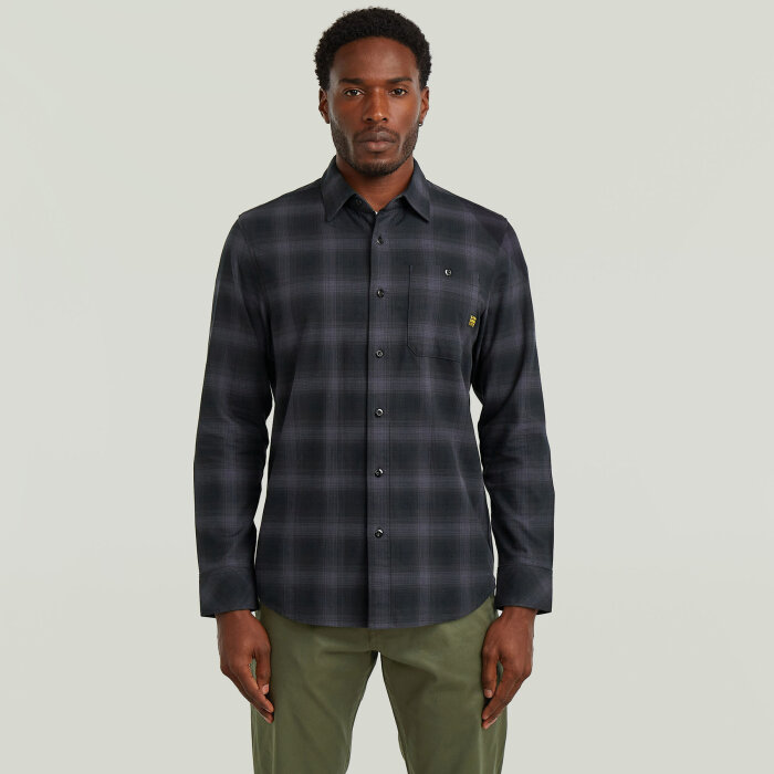 G-Star - G-star - Bristum slim shirt |  Skjorte Black Arthur