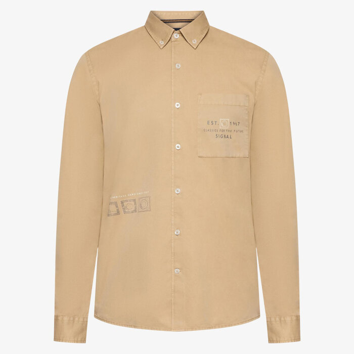 Signal - Signal - Sting club shirt | Skjorte Savana Sand