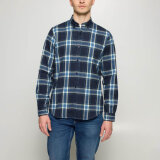 Signal - Signal - Sven check mix shirt | Skjorte Deep Marine Signal - Signal - Sven check mix shirt | Skjorte Deep Marine