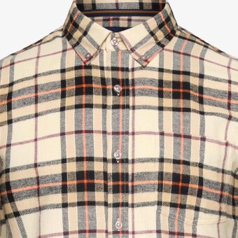 Signal - Signal - Sven check mix shirt | Skjorte Tiger Orange 