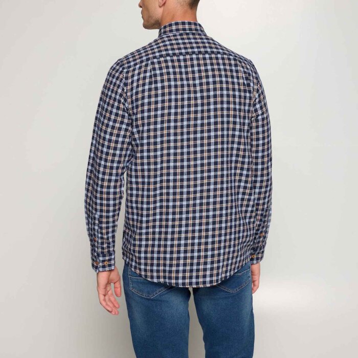 Signal - Signal - Sune small check shirt | Skjorte Deep Marine 