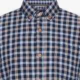 Signal - Signal - Sune small check shirt | Skjorte Deep Marine Signal - Signal - Sune small check shirt | Skjorte Deep Marine