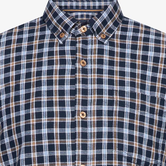 Signal - Signal - Sune small check shirt | Skjorte Deep Marine 