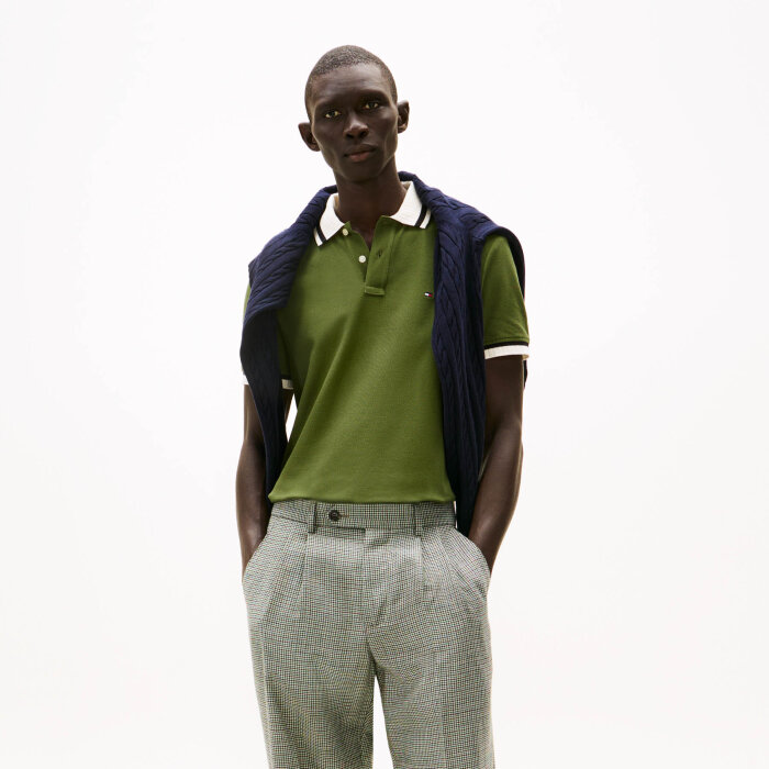 Tommy Hilfiger  - Tommy Hilfiger - Collar & Cuff | Polo T-shirt