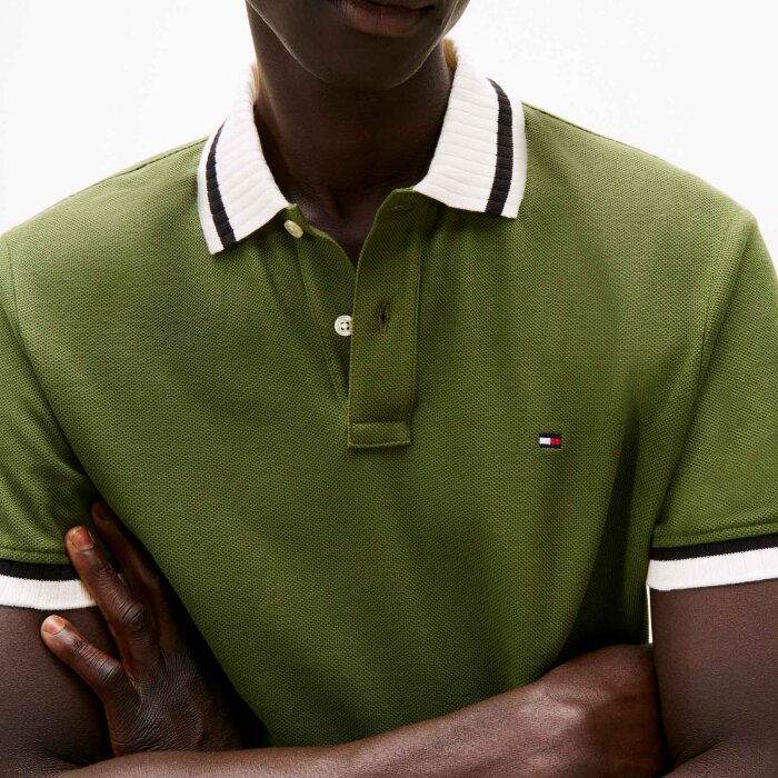 Tommy Hilfiger  - Tommy Hilfiger - Collar & Cuff | Polo T-shirt