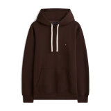 Tommy Hilfiger - Tommy Hilfiger - Seasonal fleece hoody | Sweatshirt Chocolate Tommy Hilfiger - Tommy Hilfiger - Seasonal fleece hoody | Sweatshirt Chocolate