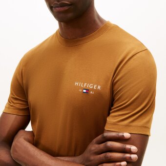 Tommy Hilfiger  - Tommy Hilfiger - Brand love small TH tee | T-shirt Highland Khaki