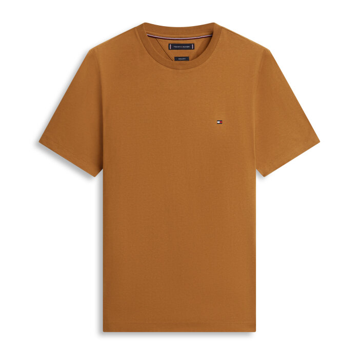 Tommy Hilfiger  - Tommy Hilfiger - Seasonal solid tee | T-shirt Highland Khaki