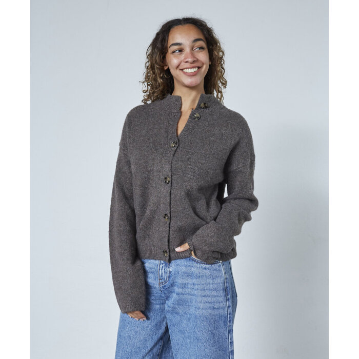 Sisters Point ( Dame ) - SISTERS POINT - LUCA-CA | CARDIGAN 201 BROWN MEL.