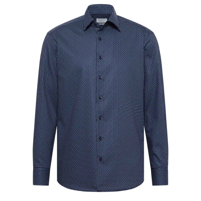 Eterna - Eterna - 1299 19 X171 | Modern Fit Skjorte Blue
