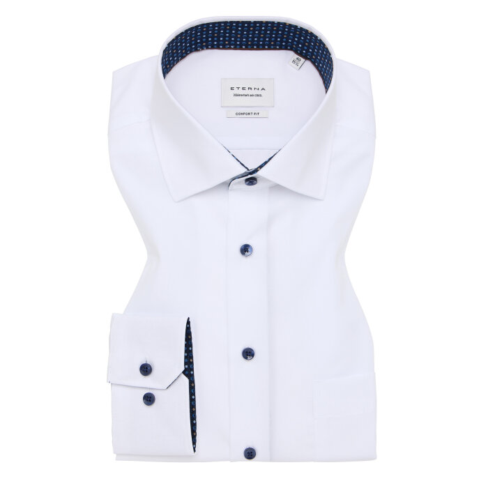 Eterna - Eterna - 1295 00 X15K | Modern Fit Skjorte White