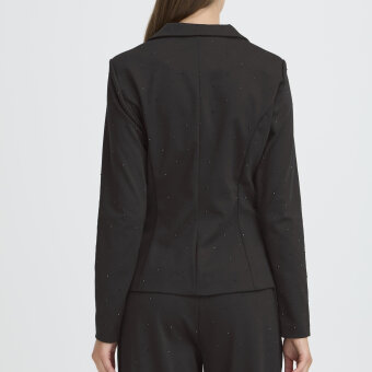 ICHI ( Dame ) - ICHI - IHKATE RHINESHINE BL | BLAZER BLACK