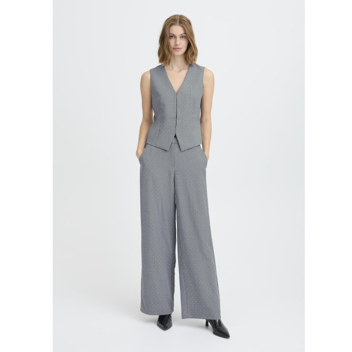 ICHI ( Dame ) - ICHI - IHEZTOLA PA | BUKSER DARK GREY M