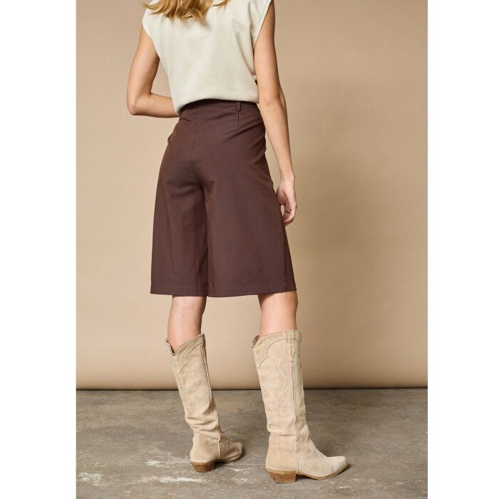 Love&divine ( Dame ) - LOVE&DIVINE - LOVE1297 | BERMUDA SHORTS D. CHOCOLATE