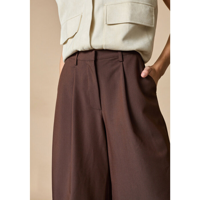 Love&divine ( Dame ) - LOVE&DIVINE - LOVE1297 | BERMUDA SHORTS D. CHOCOLATE