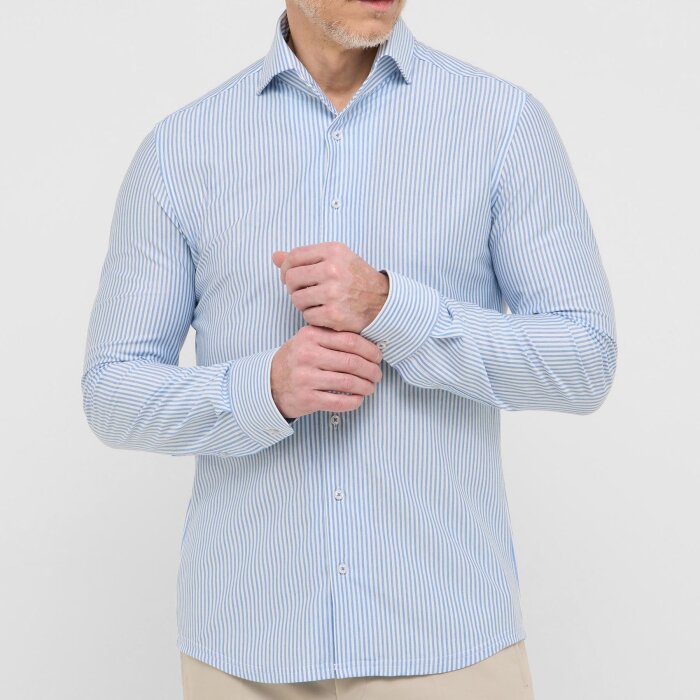 Eterna - Eterna - 2123 14 YSV1 | Slim Fit Skjorte Blue