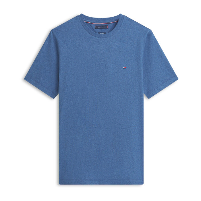 Tommy Hilfiger  - Tommy Hilfiger - Essential heather tee | T-shirt Aegean Sea Heath
