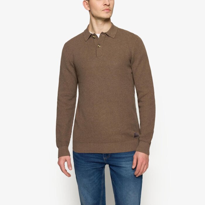 Signal - Signal - Klas structure polo | Strik Cocoa Brown Mel