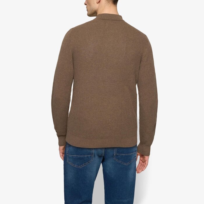 Signal - Signal - Klas structure polo | Strik Cocoa Brown Mel