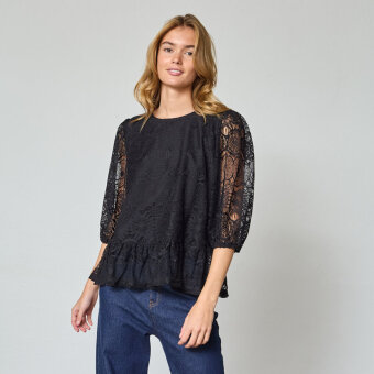 Sisters Point ( Dame ) - SISTERS POINT - EBALE-TOP | SKJORTE BLACK