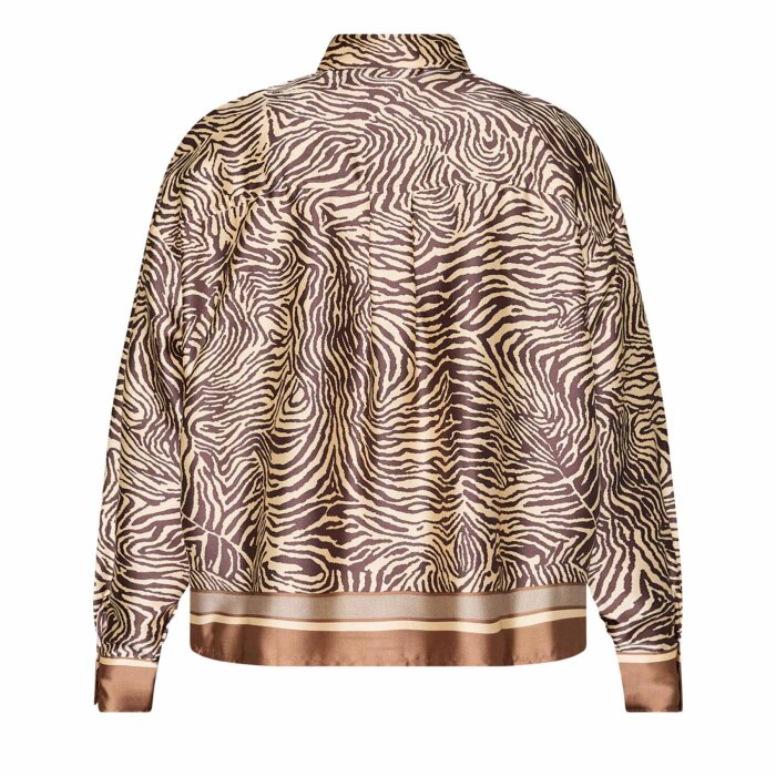 Love&divine ( Dame ) - LOVE&DIVINE - LOVE1393-1 | SKJORTE BROWN ZEBRA