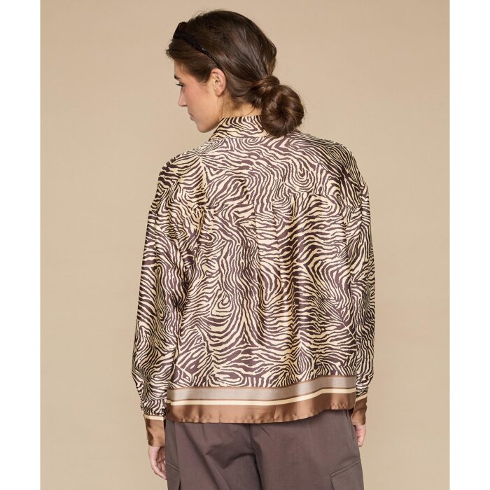 Love&divine ( Dame ) - LOVE&DIVINE - LOVE1393-1 | SKJORTE BROWN ZEBRA
