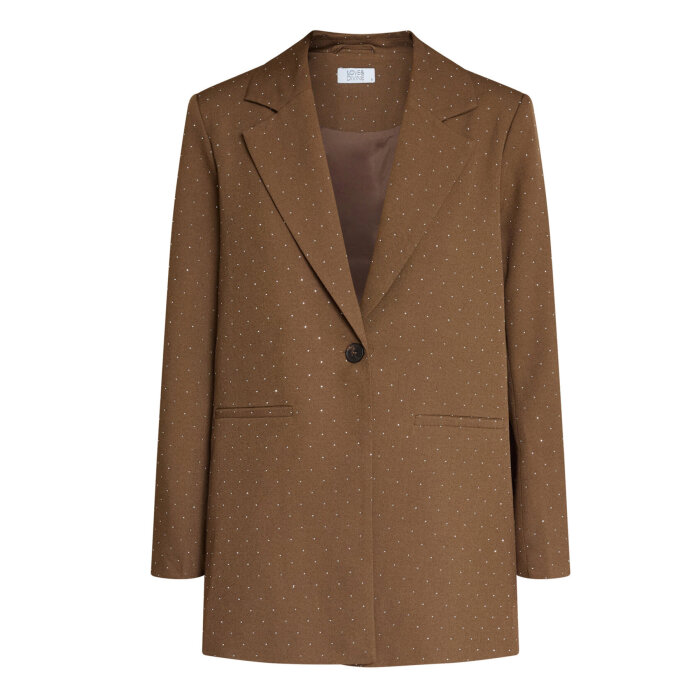 Love&divine ( Dame ) - LOVE&DIVINE - LOVE1021-6 | BLAZER BROWN RHINESTONE