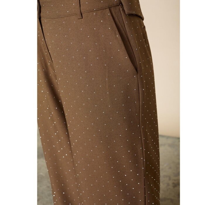 Love&divine ( Dame ) - LOVE&DIVINE - LOVE857-7 | BUKSER BROWN RHINESTONE