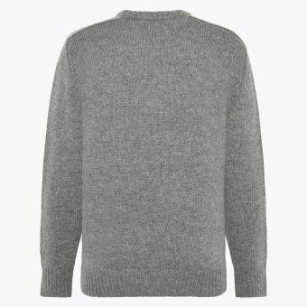 Signal - Signal - Kosmus wool crewneck | Strik Mid Grey Mel