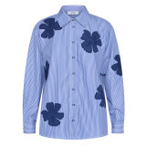 Love&divine ( Dame ) - LOVE&DIVINE - LOVE1499 | SKJORTE BLUE FLOWER