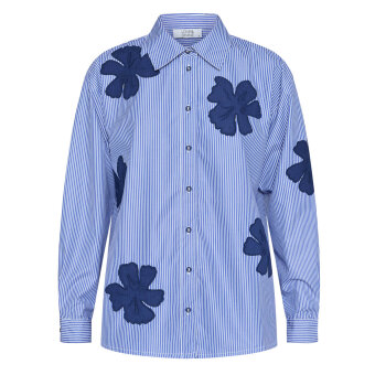 Love&divine ( Dame ) - LOVE&DIVINE - LOVE1499 | SKJORTE BLUE FLOWER