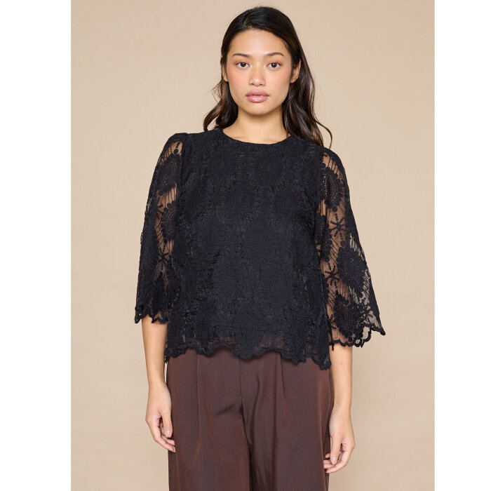 Love&divine ( Dame ) - LOVE&DIVINE - LOVE1498 | BLUSE 000 BLACK