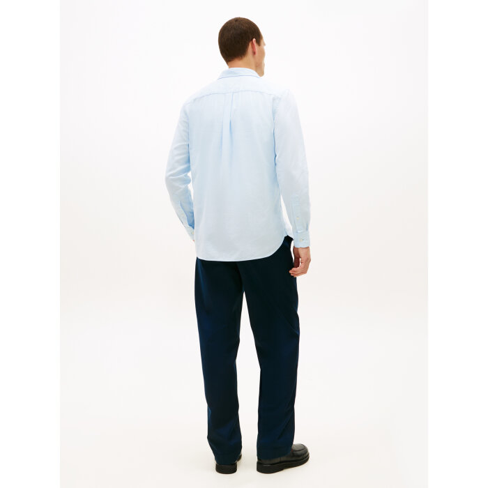 Tommy Hilfiger  - Tommy Hilfiger - Brushed linen twill shirt | Skjorte Well Water