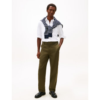 Tommy Hilfiger  - Tommy Hilfiger - Knit pique shirt | Skjorte White