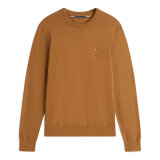 Tommy Hilfiger  - Tommy Hilfiger - Essential cotton crew neck | Strik Highland Khaki