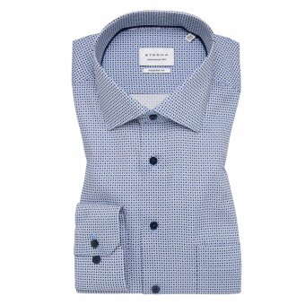 Eterna - Eterna - 1289 12 X19K | Modern Fit Skjorte Blue