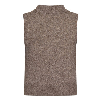 Love&divine ( Dame ) - LOVE&DIVINE - LOVE1454 | VEST 201 BROWN MEL