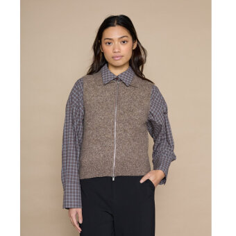 Love&divine ( Dame ) - LOVE&DIVINE - LOVE1454 | VEST 201 BROWN MEL