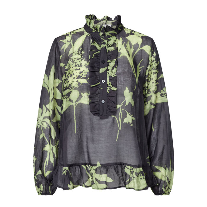 Love&divine ( Dame ) - LOVE&DIVINE - LOVE1457 | SKJORTE 804 GREEN LEAF