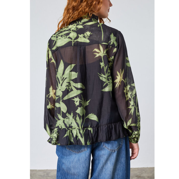 Love&divine ( Dame ) - LOVE&DIVINE - LOVE1457 | SKJORTE 804 GREEN LEAF