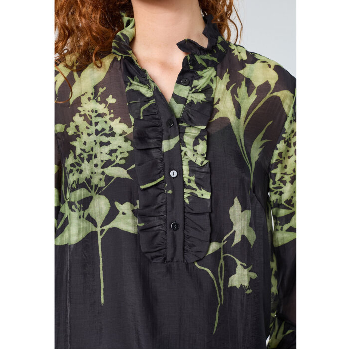 Love&divine ( Dame ) - LOVE&DIVINE - LOVE1457 | SKJORTE 804 GREEN LEAF